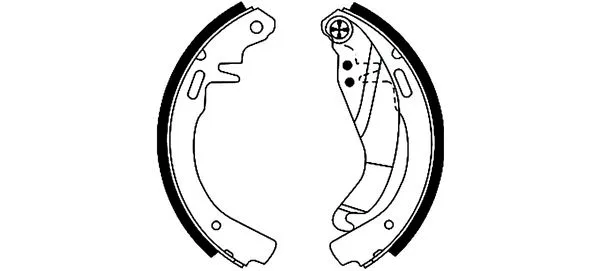 Brake Shoe Set (MFR129)