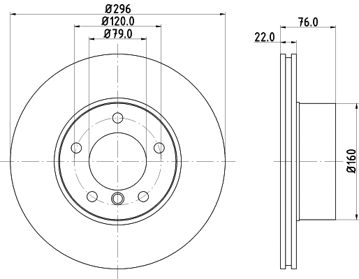 Brake Disc (MDC989)