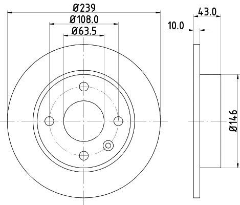 Brake Disc (MDC578)