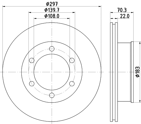 Brake Disc (MDC2315)