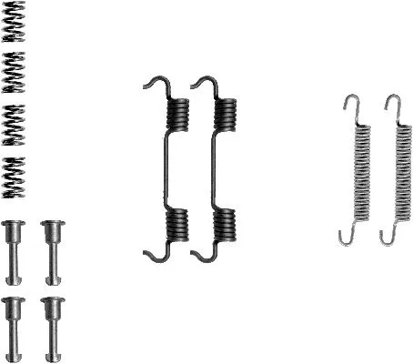 Accessory Kit, parking brake shoes (MBA801)