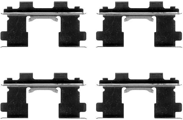Accessory Kit, disc brake pad (MBA1253)