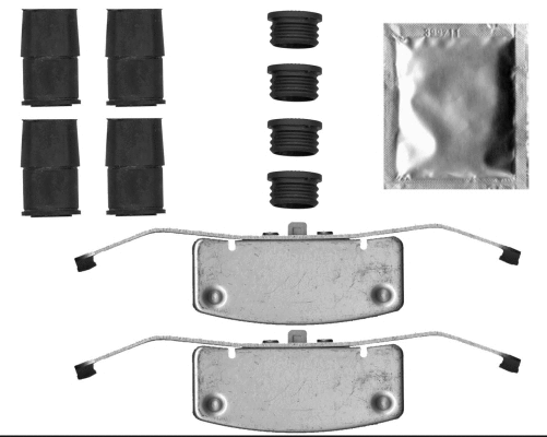 Accessory Kit, brake caliper (MBA0052)