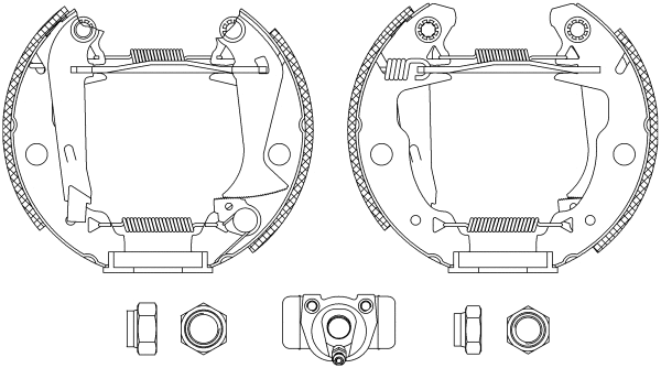 Brake Shoe Set (MSP014)