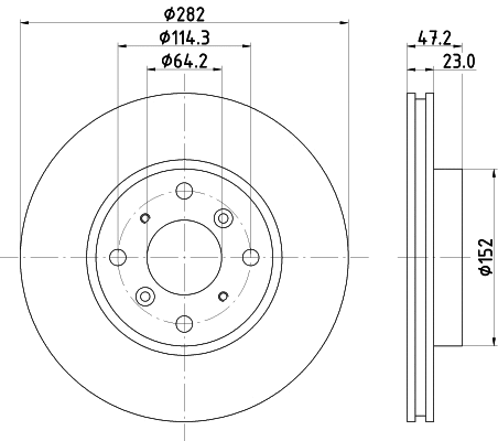 Brake Disc (MDC779)