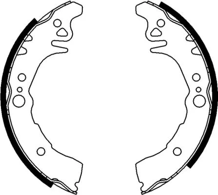 Brake Shoe Set (MFR649)