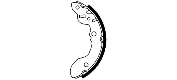 Brake Shoe Set (MFR414)