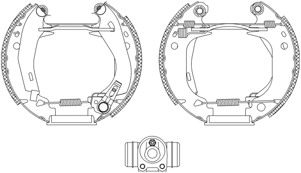 Brake Shoe Set (MSP083)