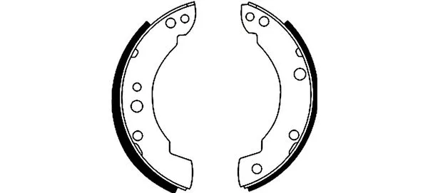 Brake Shoe Set (MLR42)