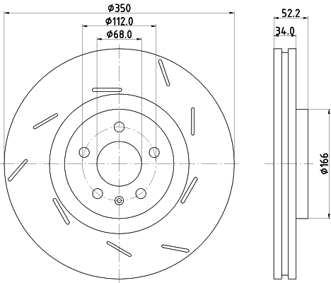 Brake Disc (MDC3021RC)