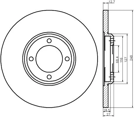 Brake Disc (MDC8)