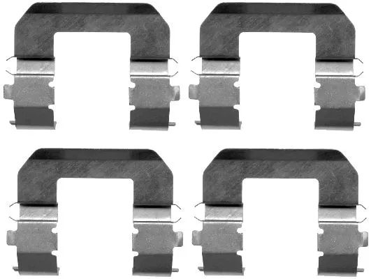 Accessory Kit, disc brake pad (MBA1617)