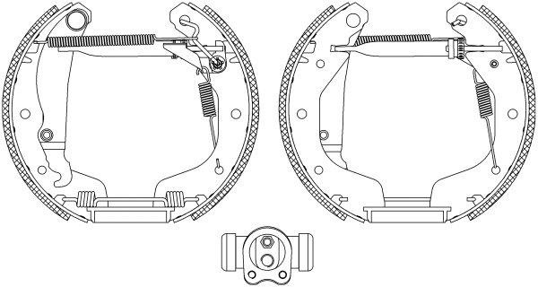 Brake Shoe Set (MSP314)