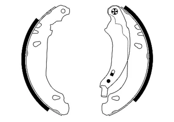 Brake Shoe Set (MFR430)