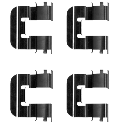 Accessory Kit, disc brake pad (MBA0024)