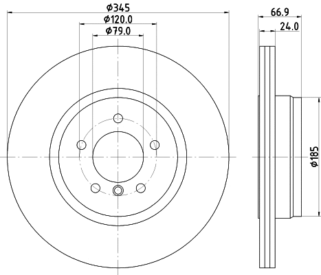 Brake Disc (MDC1777)