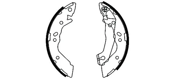 Brake Shoe Set (MFR426)