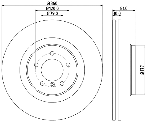 Brake Disc (MDC1941)