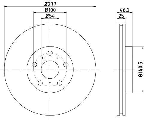 Brake Disc (MDC901)