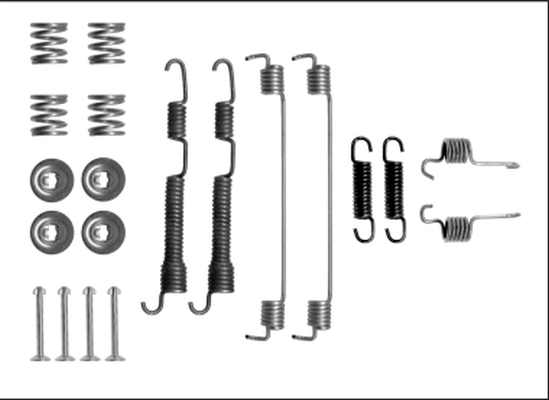Accessory Kit, brake shoes (MBA785)