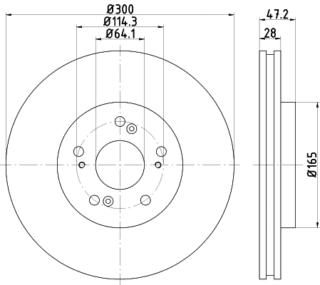 Brake Disc (MDC2511)