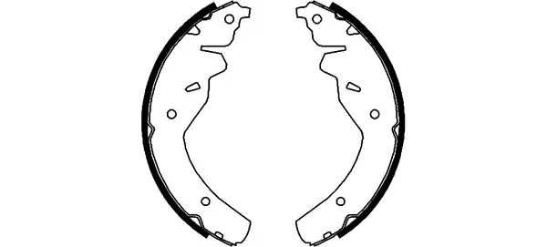 Brake Shoe Set (MFR413)