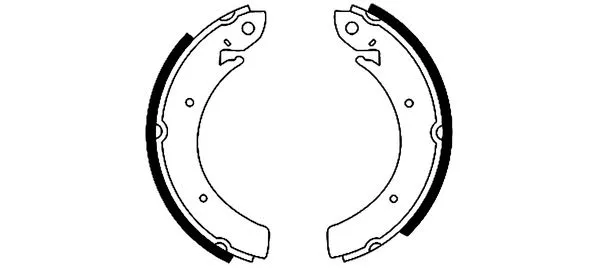 Brake Shoe Set (MFR570)
