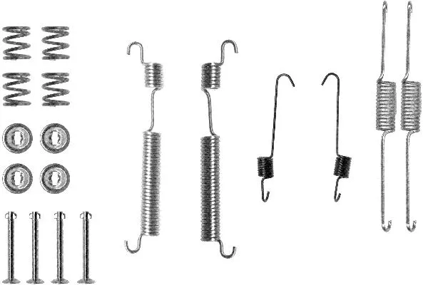 Accessory Kit, brake shoes (MBA822)