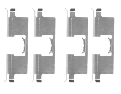 Accessory Kit, disc brake pad (MBA1745)