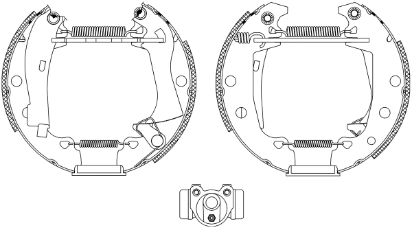 Brake Shoe Set (MSP032)