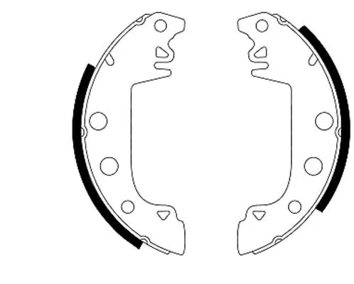 Brake Shoe Set (MFR55)