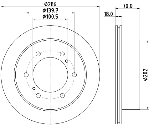 Brake Disc (MDC2120)