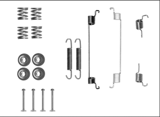 Accessory Kit, brake shoes (MBA14)