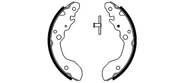 Brake Shoe Set (MFR431)