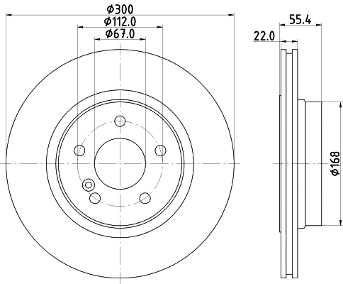 Brake Disc (MDC1913)