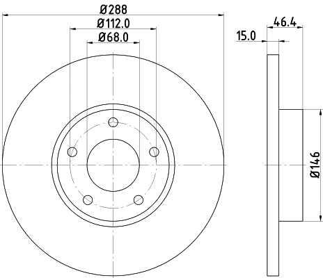 Brake Disc (MDC770)
