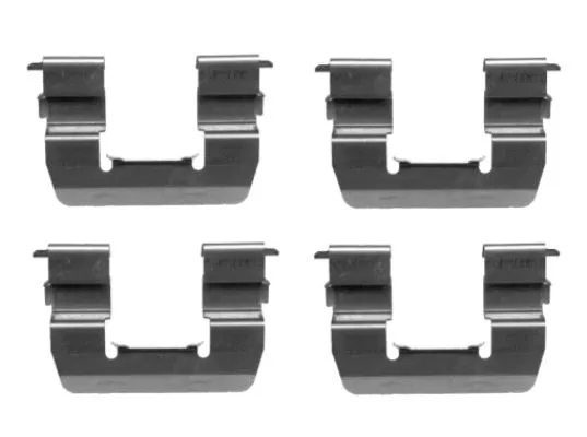 Accessory Kit, disc brake pad (MBA1668)