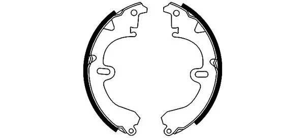 Brake Shoe Set (MFR236)