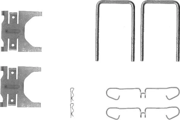 Accessory Kit, disc brake pad (MBA1144)
