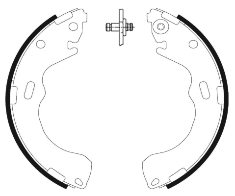 Brake Shoe Set (MFR603)