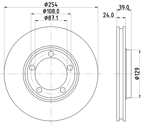 Brake Disc (MDC964)