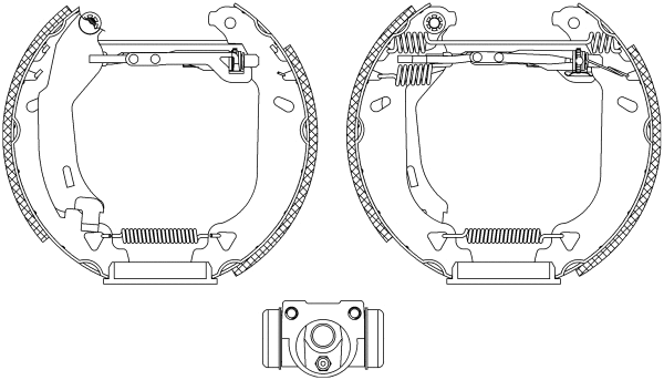 Brake Shoe Set (MSP019)