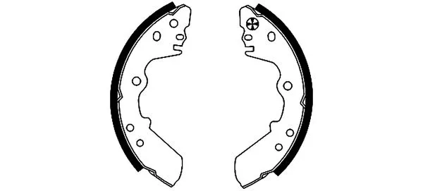Brake Shoe Set (MFR378)