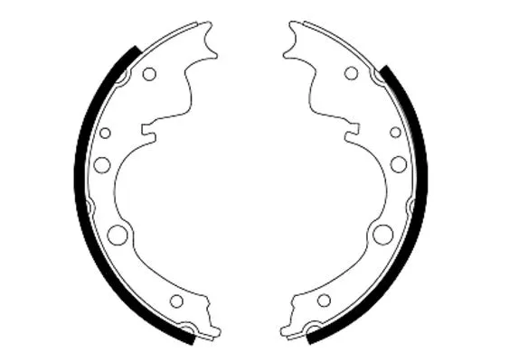 Brake Shoe Set (MLR62)