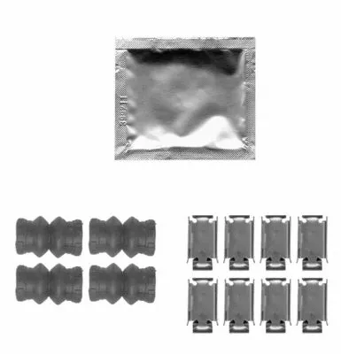 Accessory Kit, disc brake pad (MBA1788)