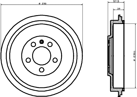 Brake Drum (MBD193)