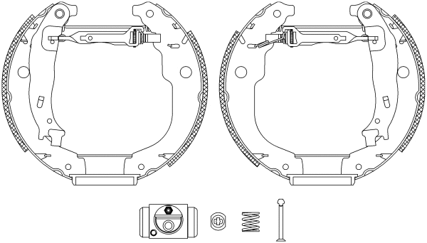 Brake Shoe Set (MSP333)