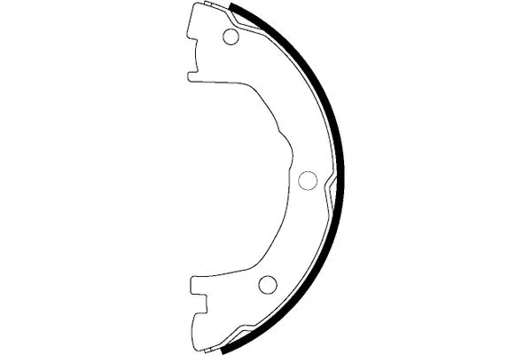 Brake Shoe Set, parking brake (MFR526)