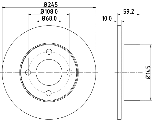 Brake Disc (MDC369)
