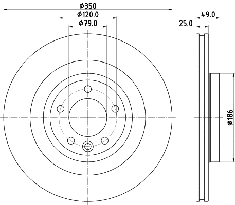 Brake Disc (MDC82918C)